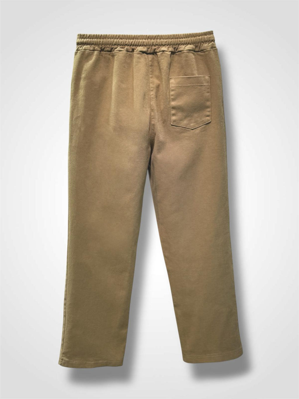 Pantalon élastiqué en coton