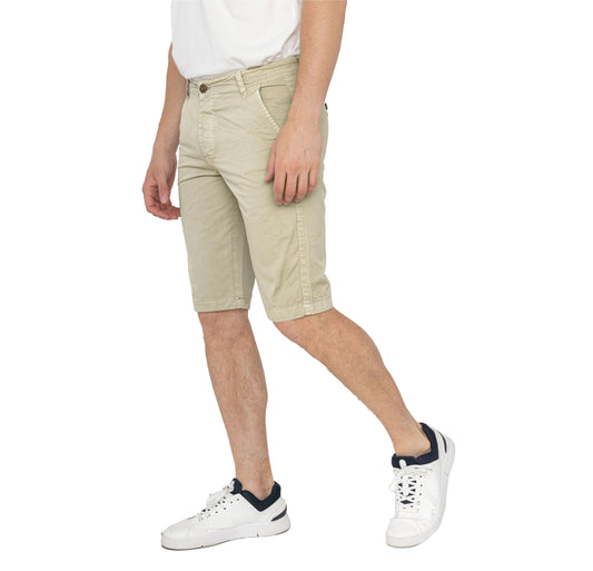 Bermuda 100% Coton Chino , Beige