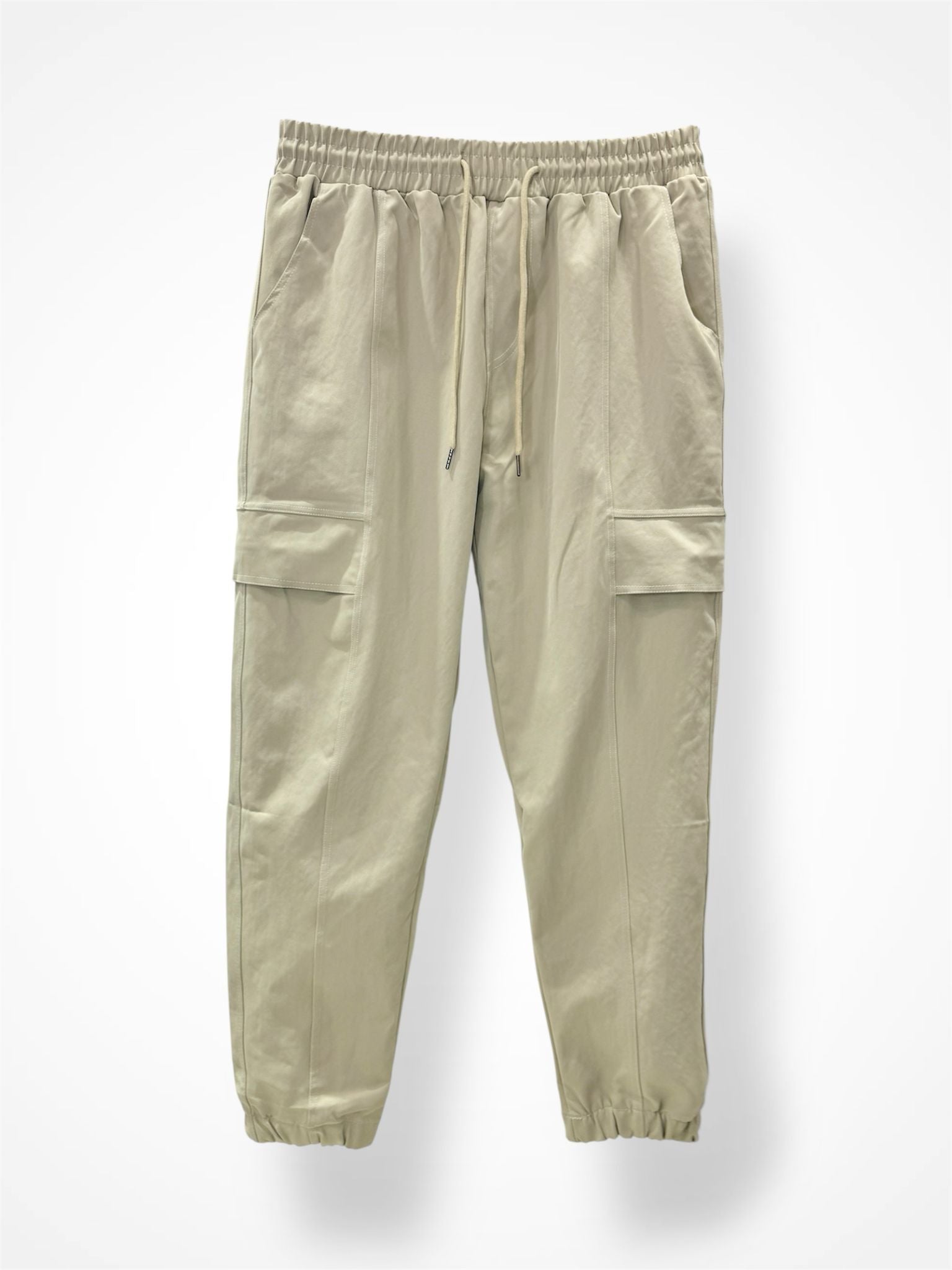 Pantalon cargo avec deux poches latérales zippées