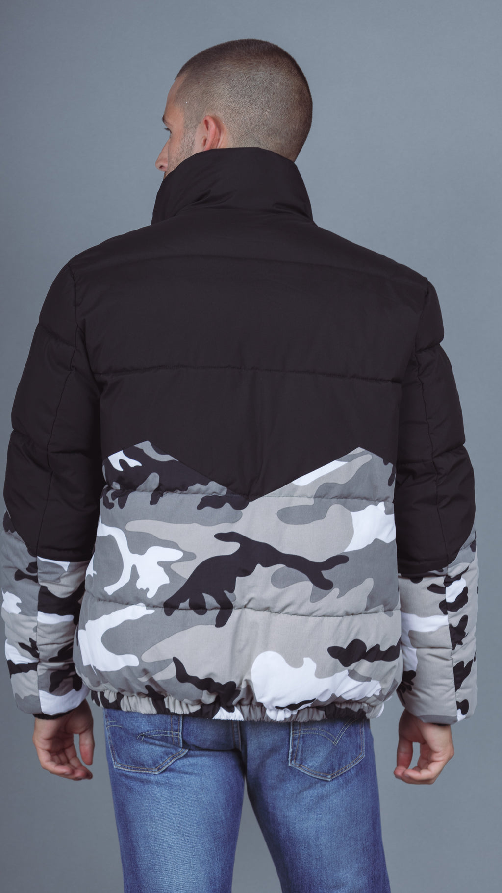 Doudoune camouflage