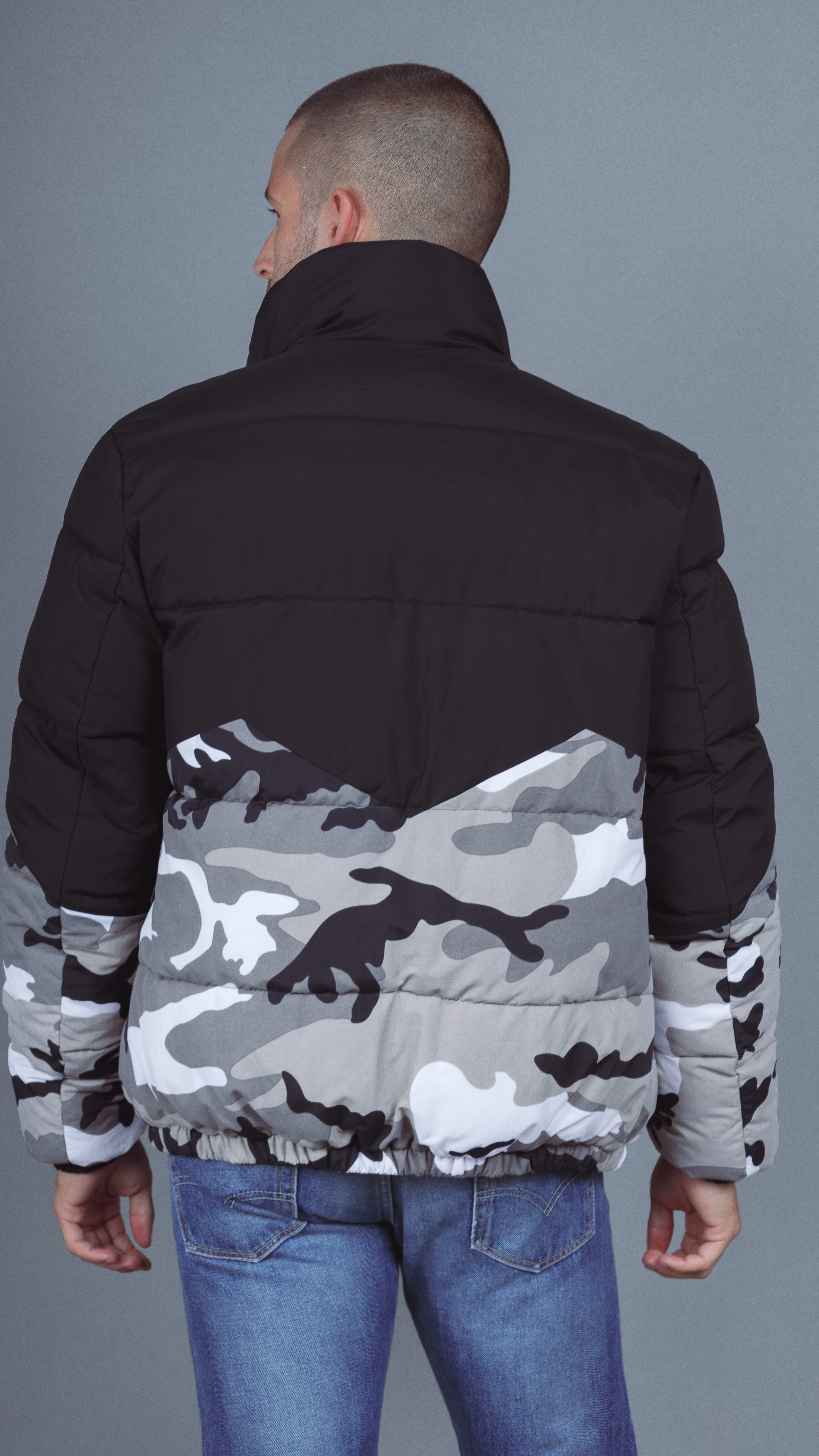 Doudoune camouflage