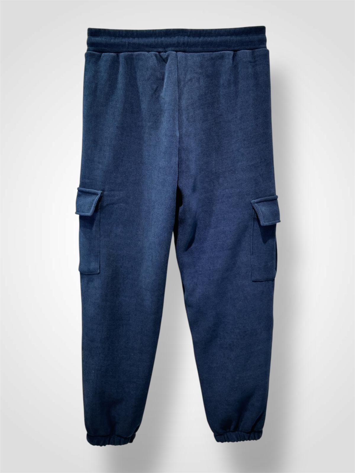 Pantalon jogging cargo doublé polaire