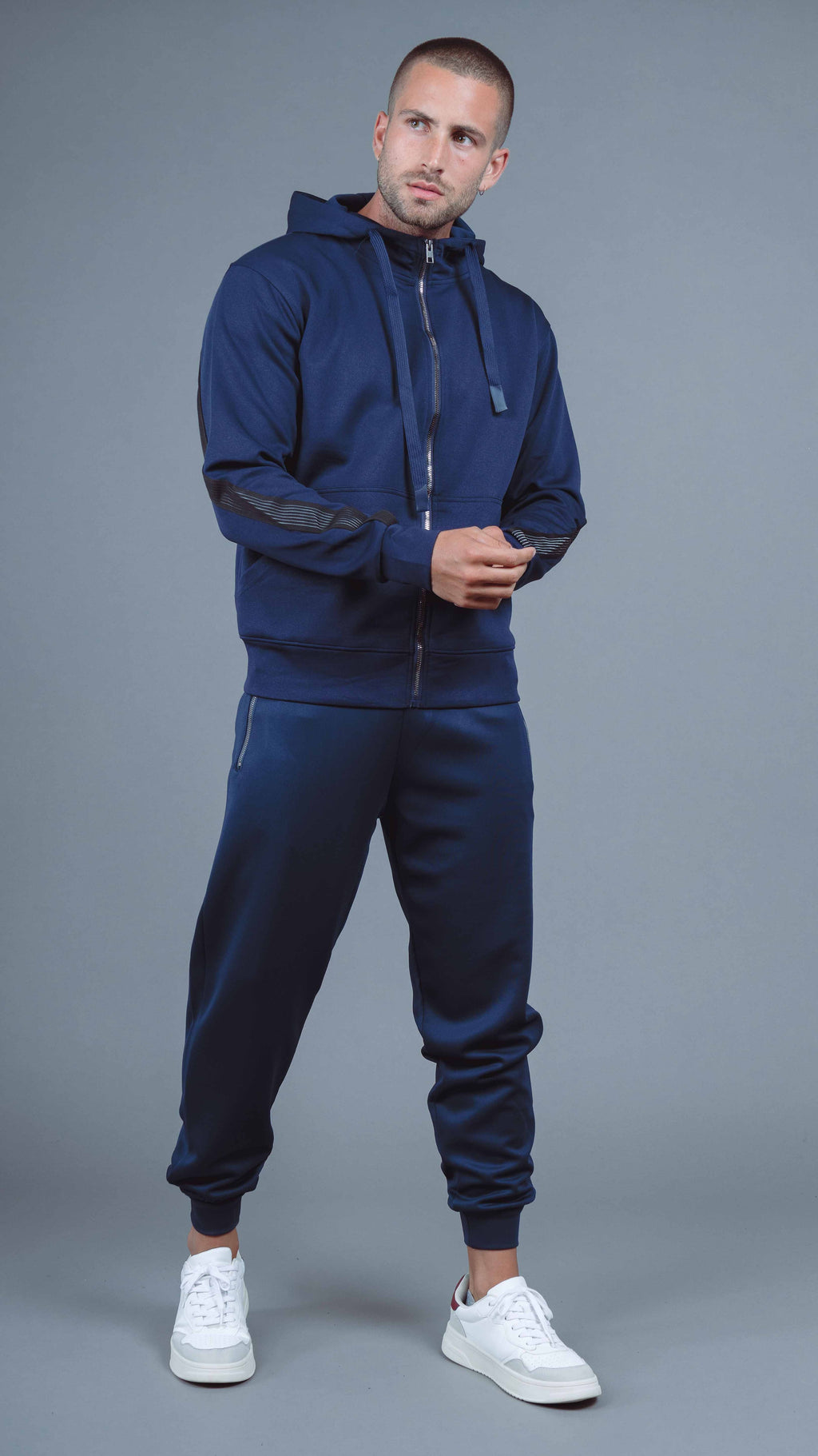 Ensemble jogging & sweat zippé