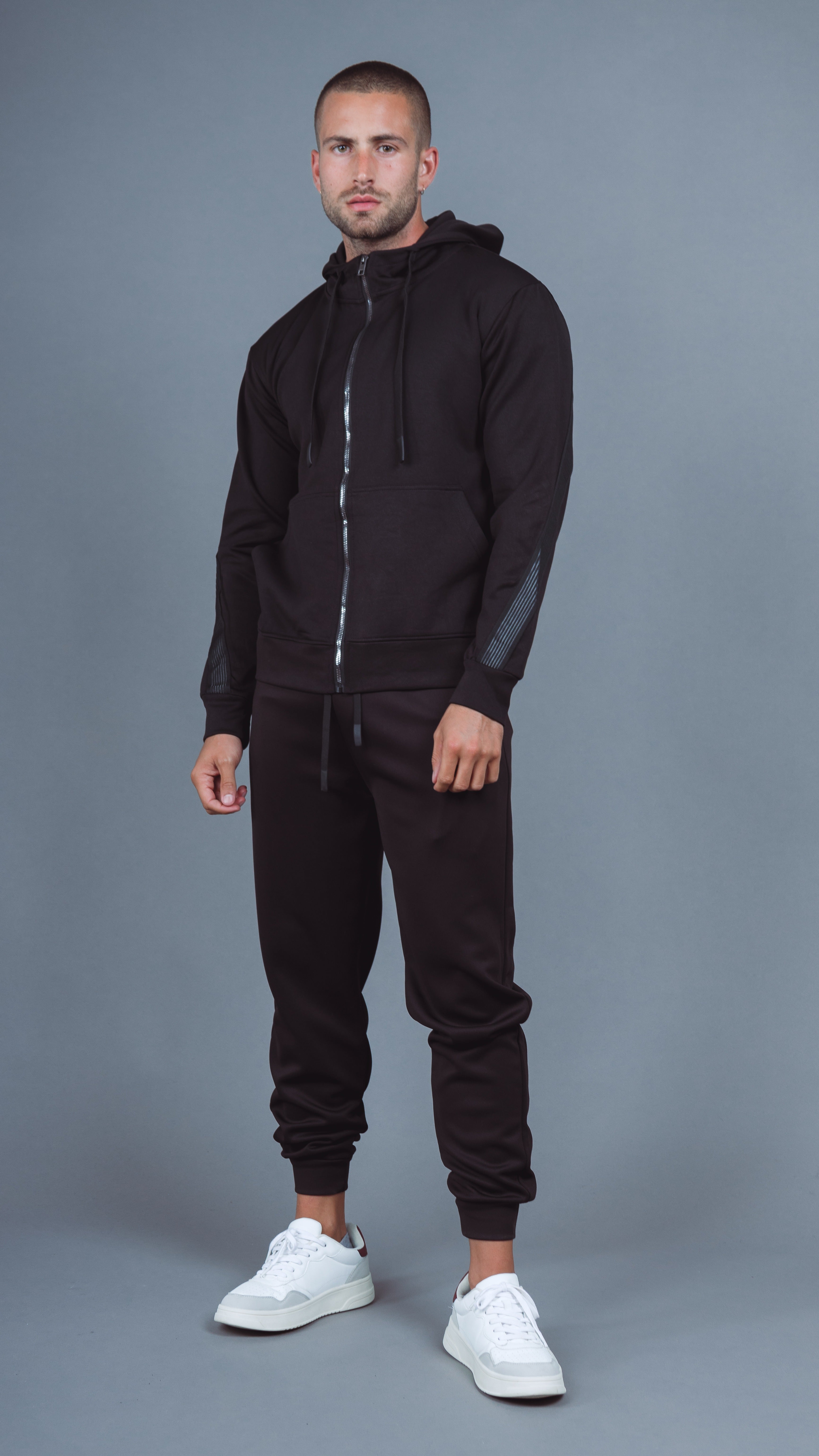 Ensemble jogging & sweat zippé
