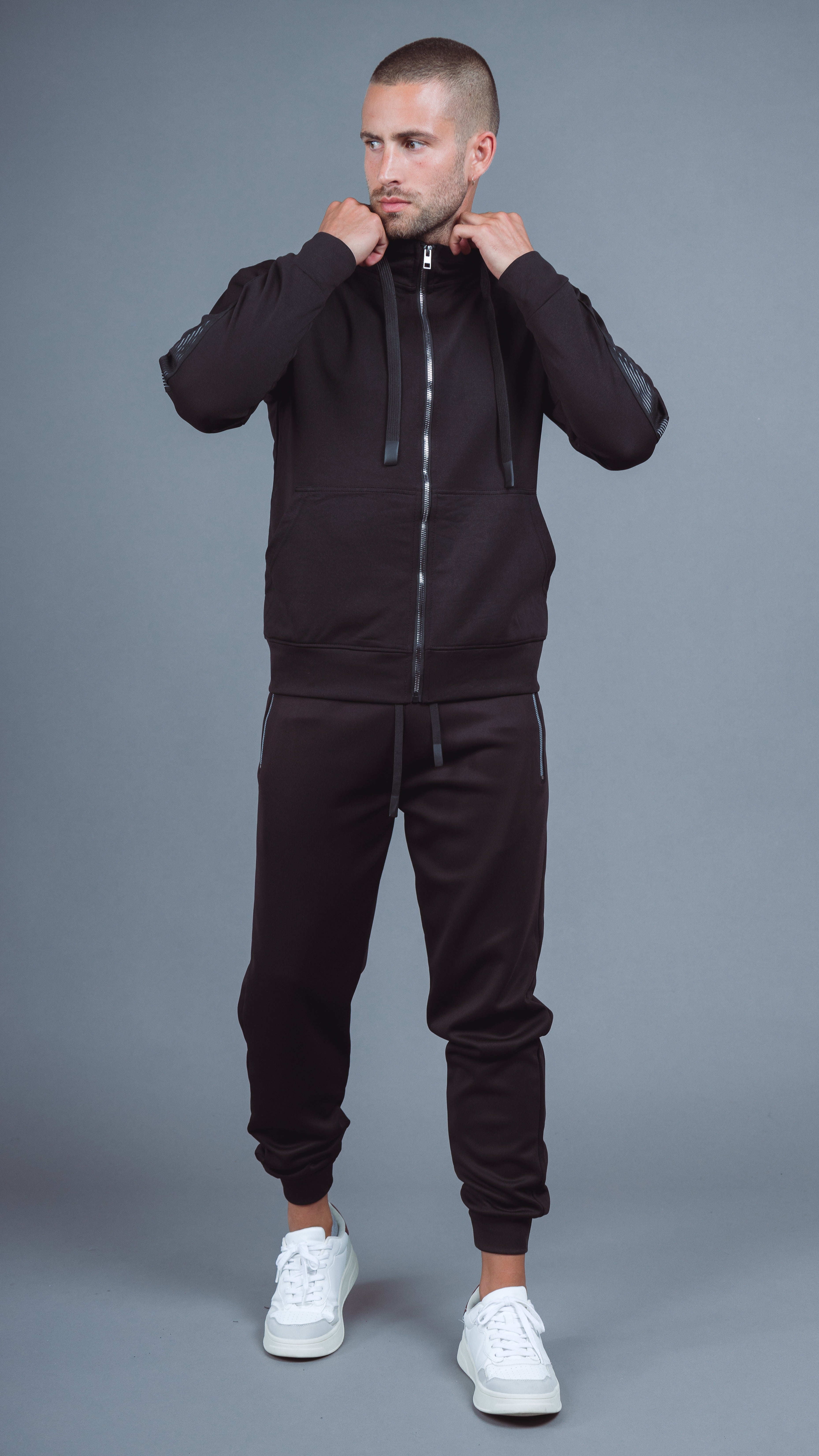 Ensemble jogging & sweat zippé