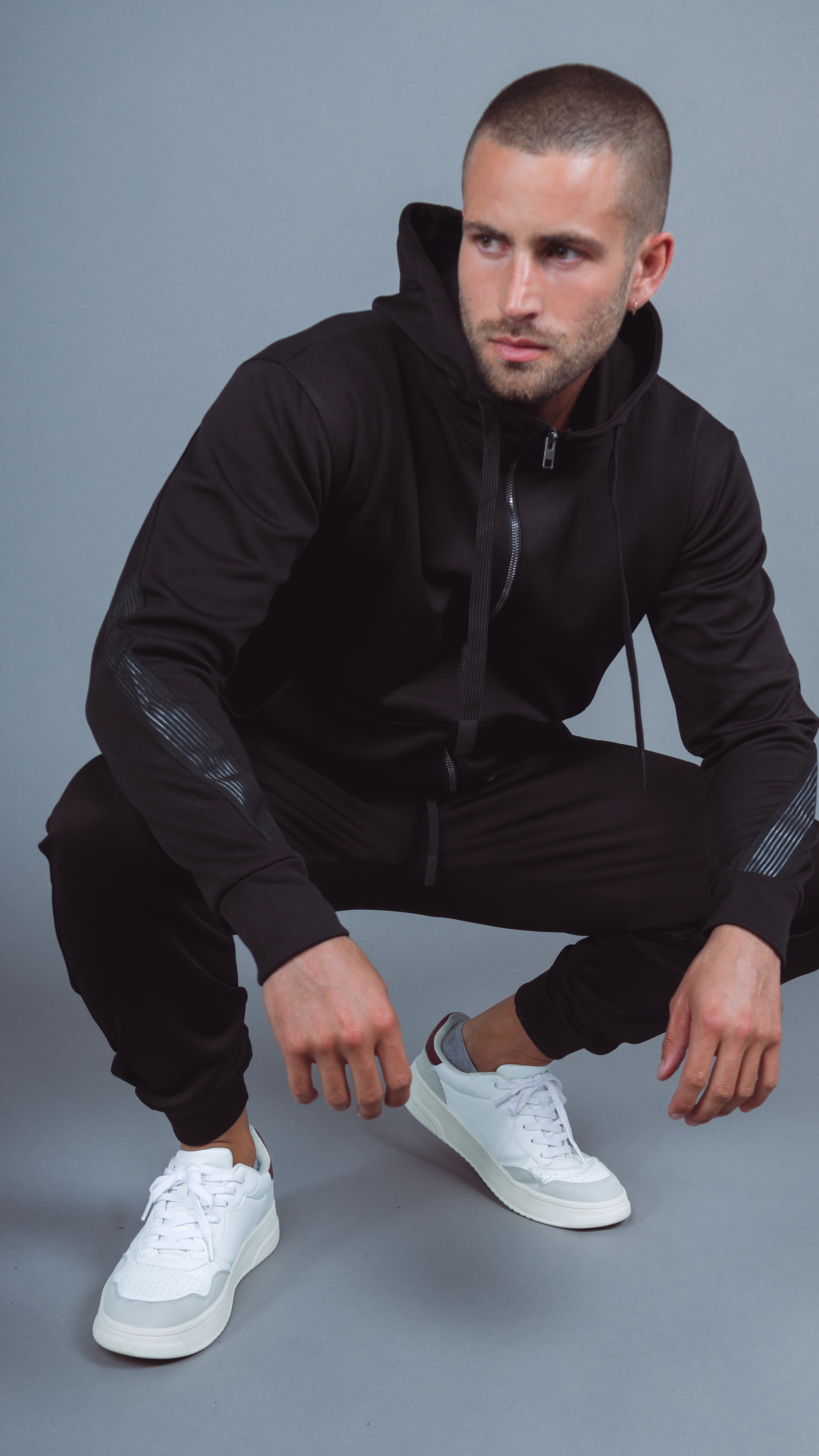 Ensemble jogging & sweat zippé