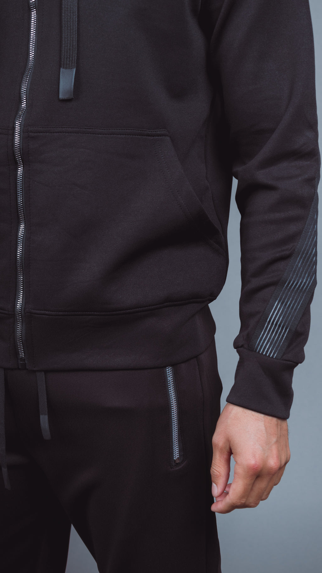Ensemble jogging & sweat zippé