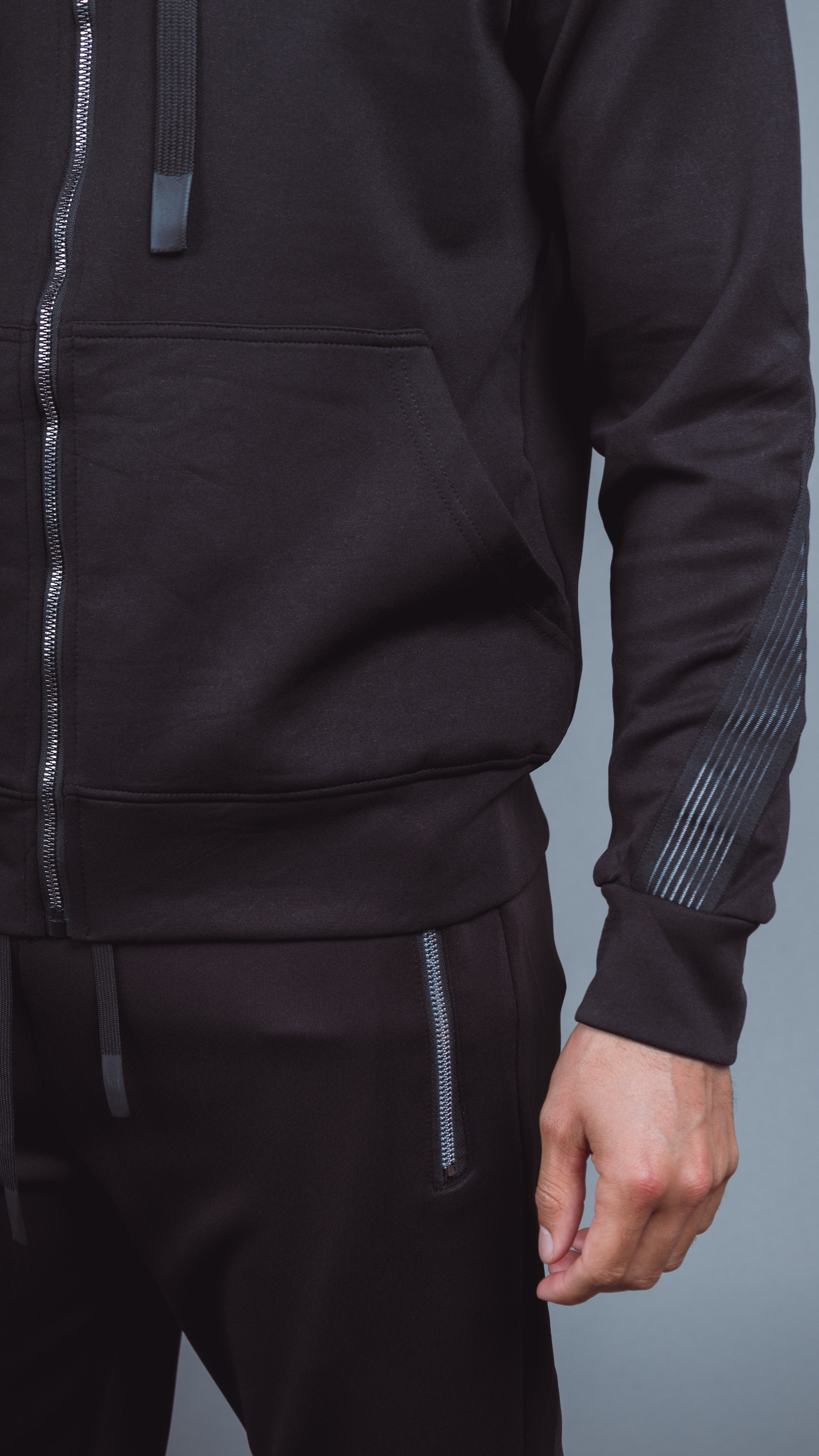 Ensemble jogging & sweat zippé