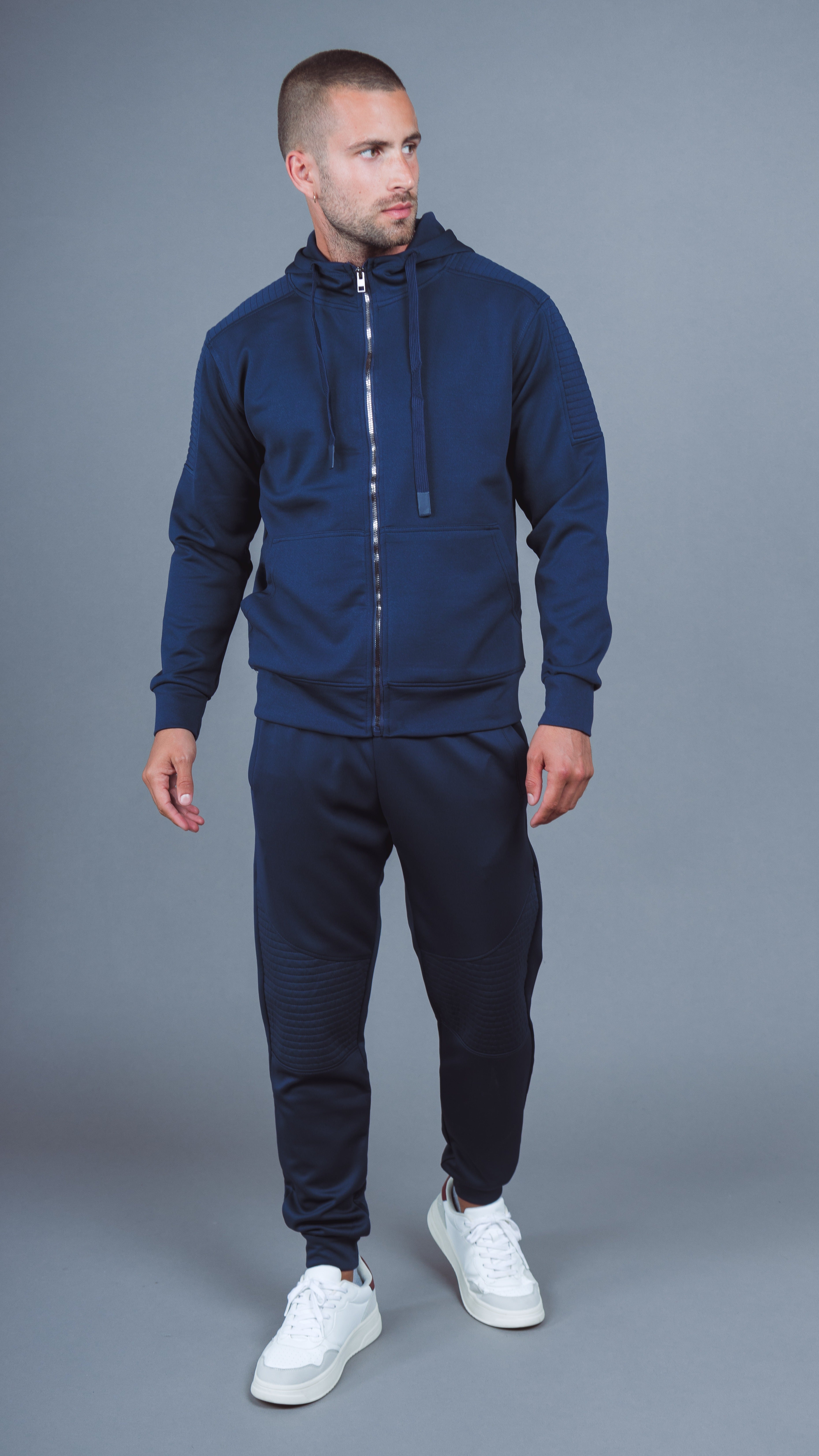 Ensemble jogging & sweat zippé