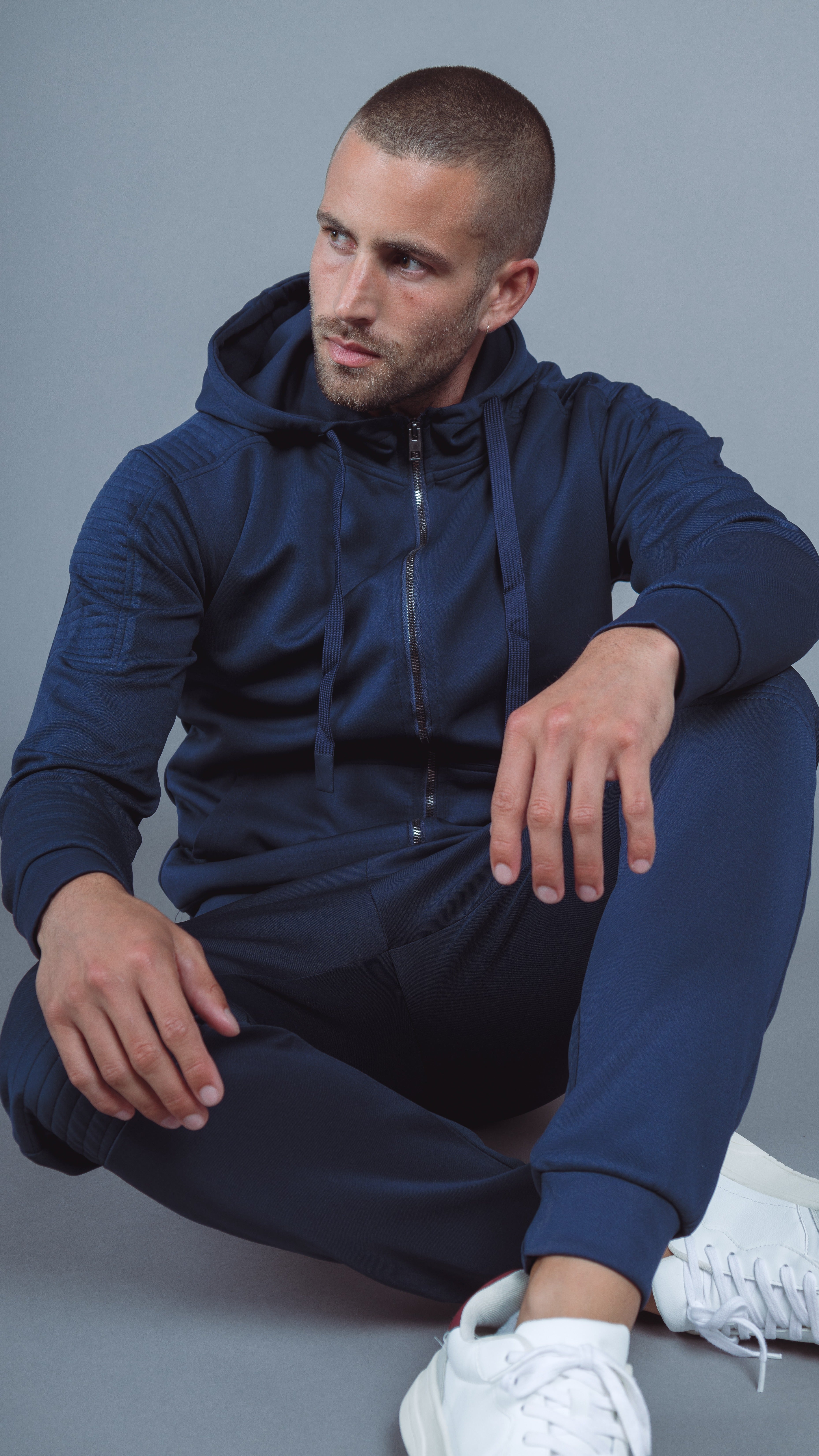 Ensemble jogging & sweat zippé