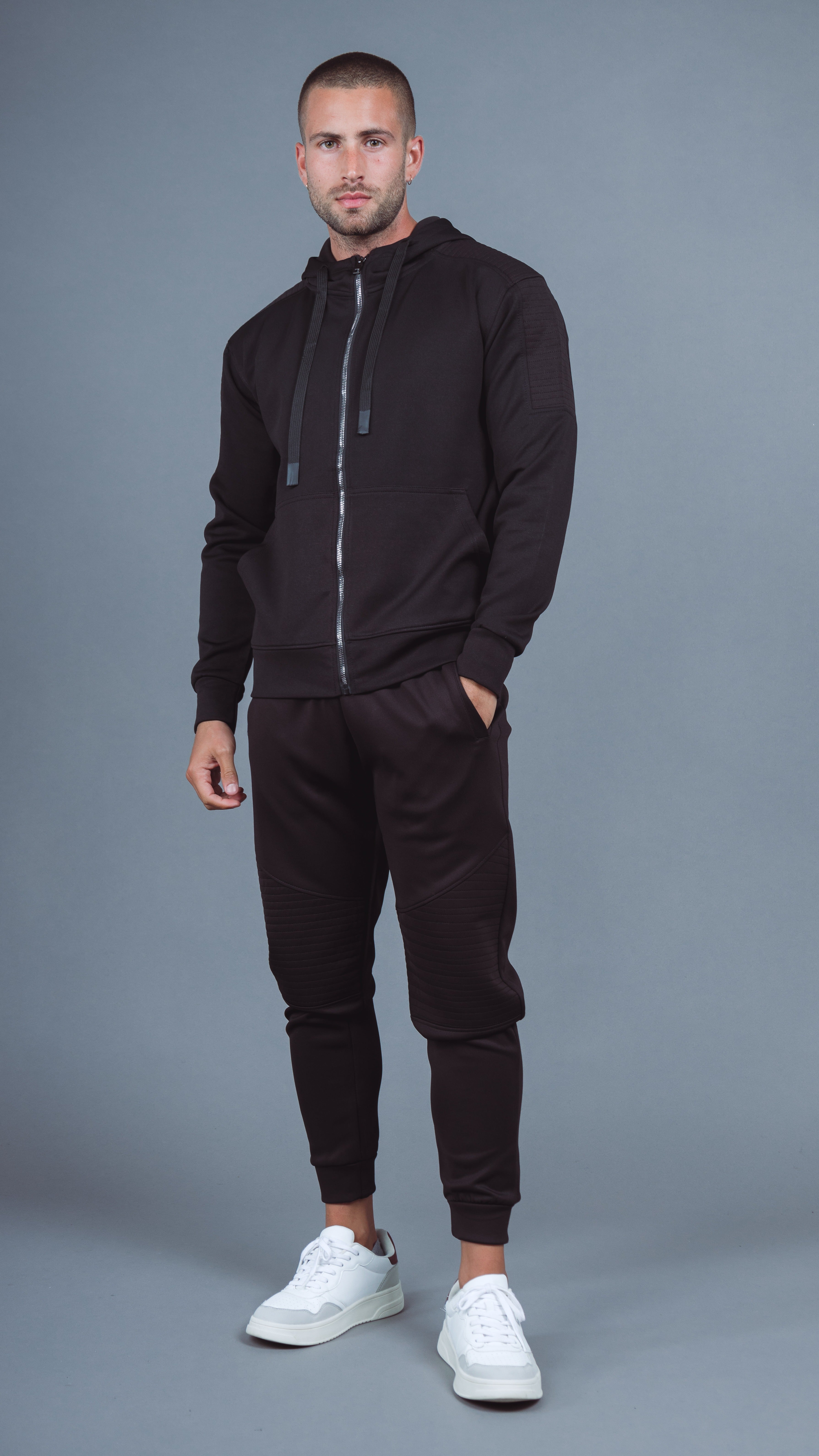 Ensemble jogging & sweat zippé