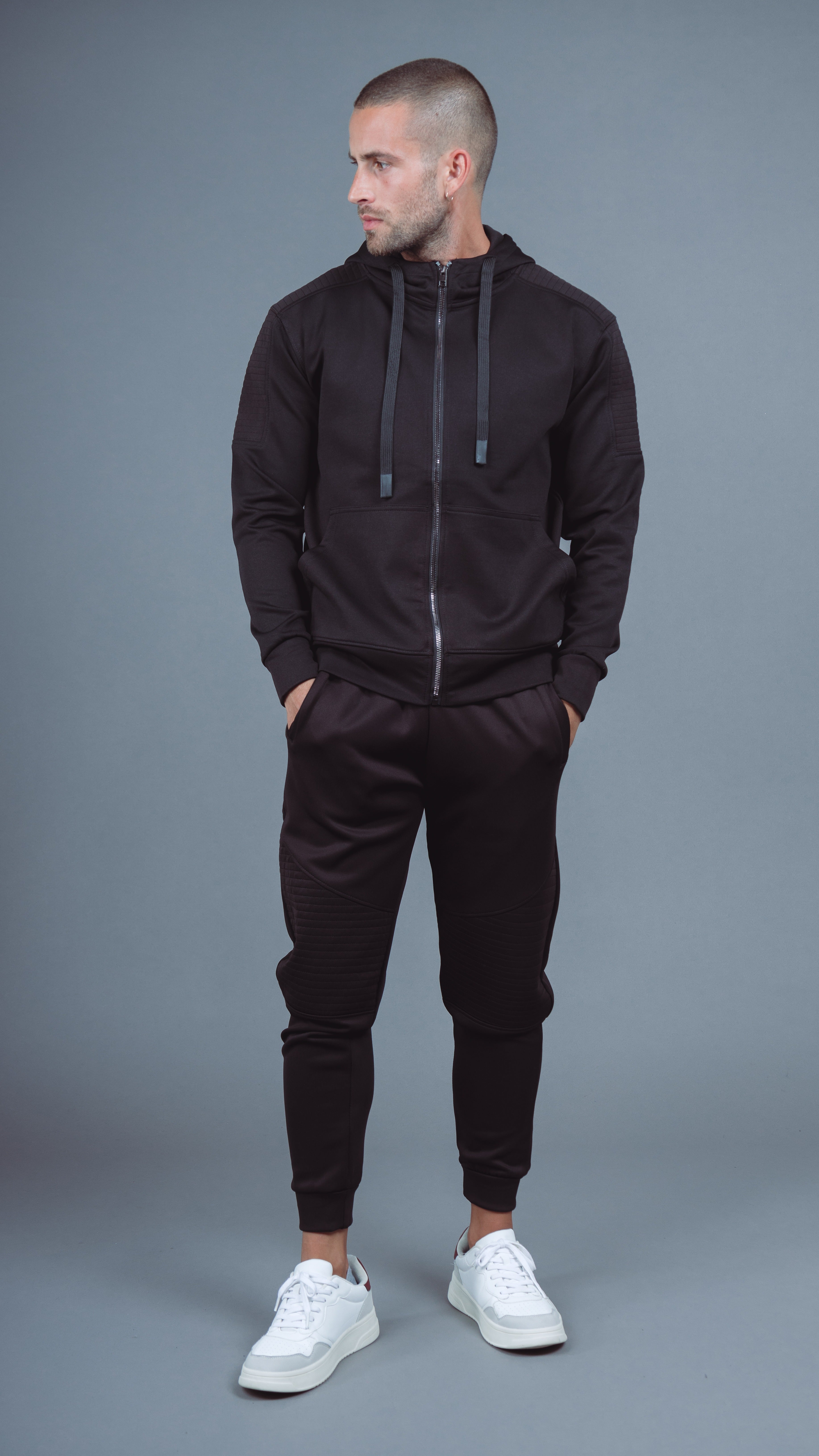 Ensemble jogging & sweat zippé