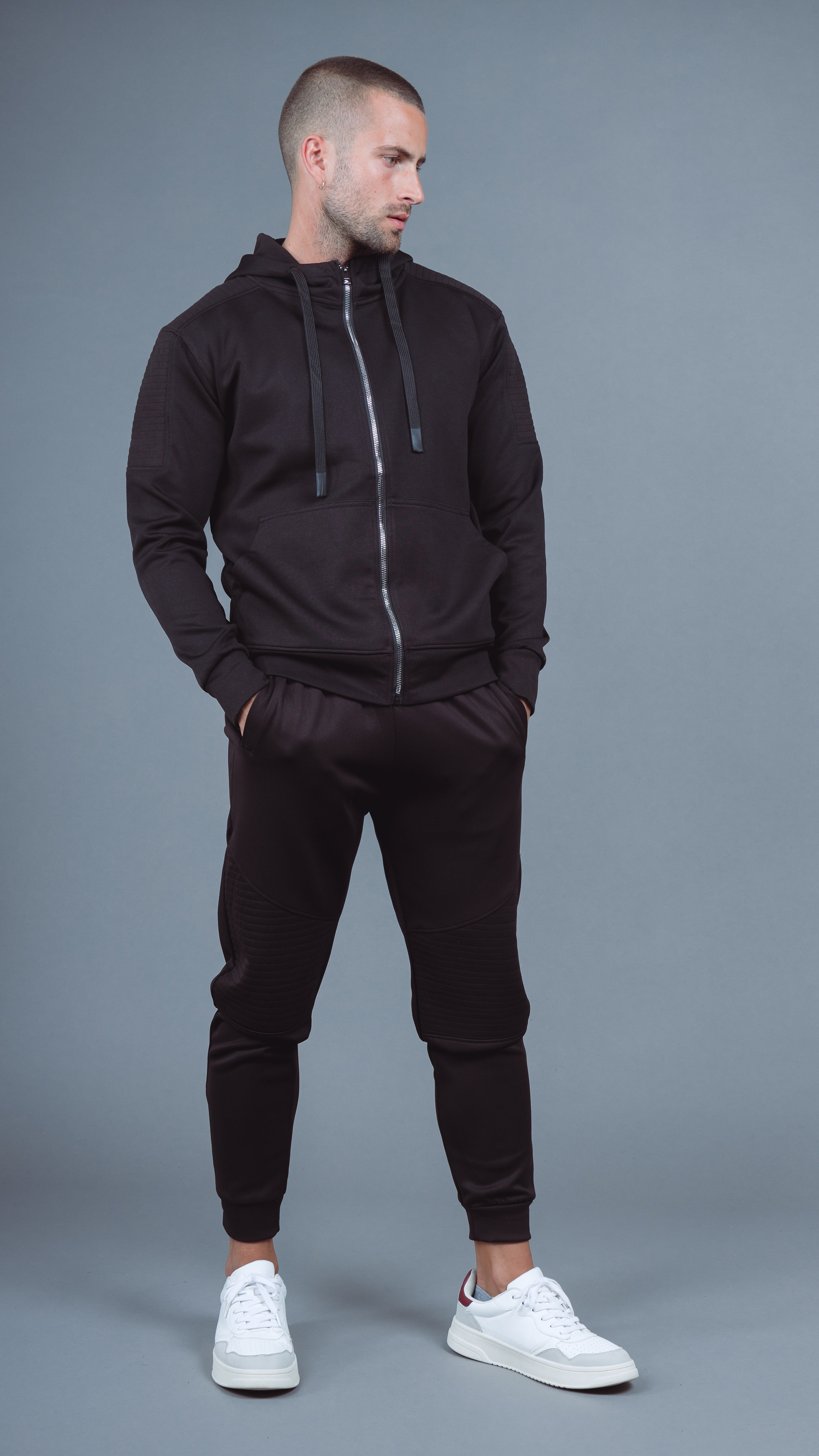 Ensemble jogging & sweat zippé