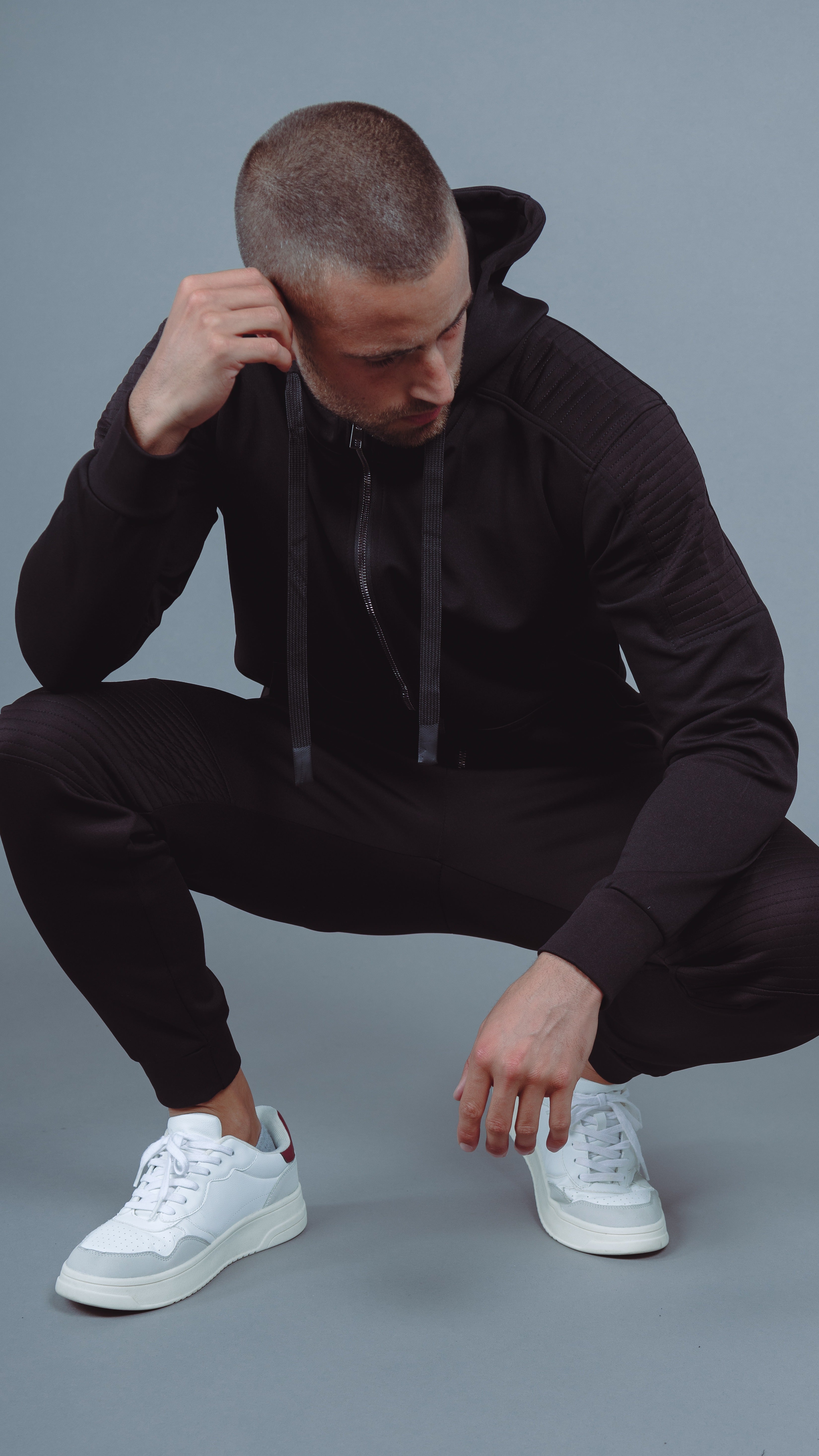 Ensemble jogging & sweat zippé