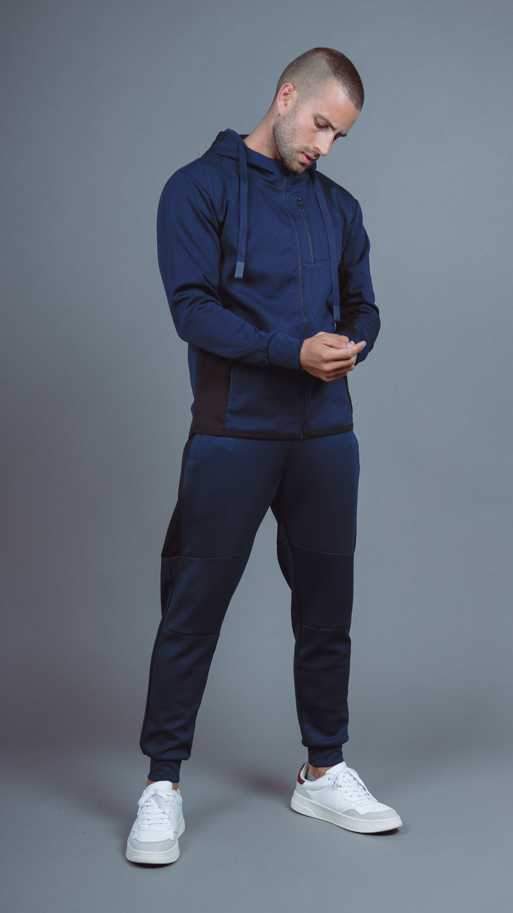 Ensemble jogging & sweat zippé