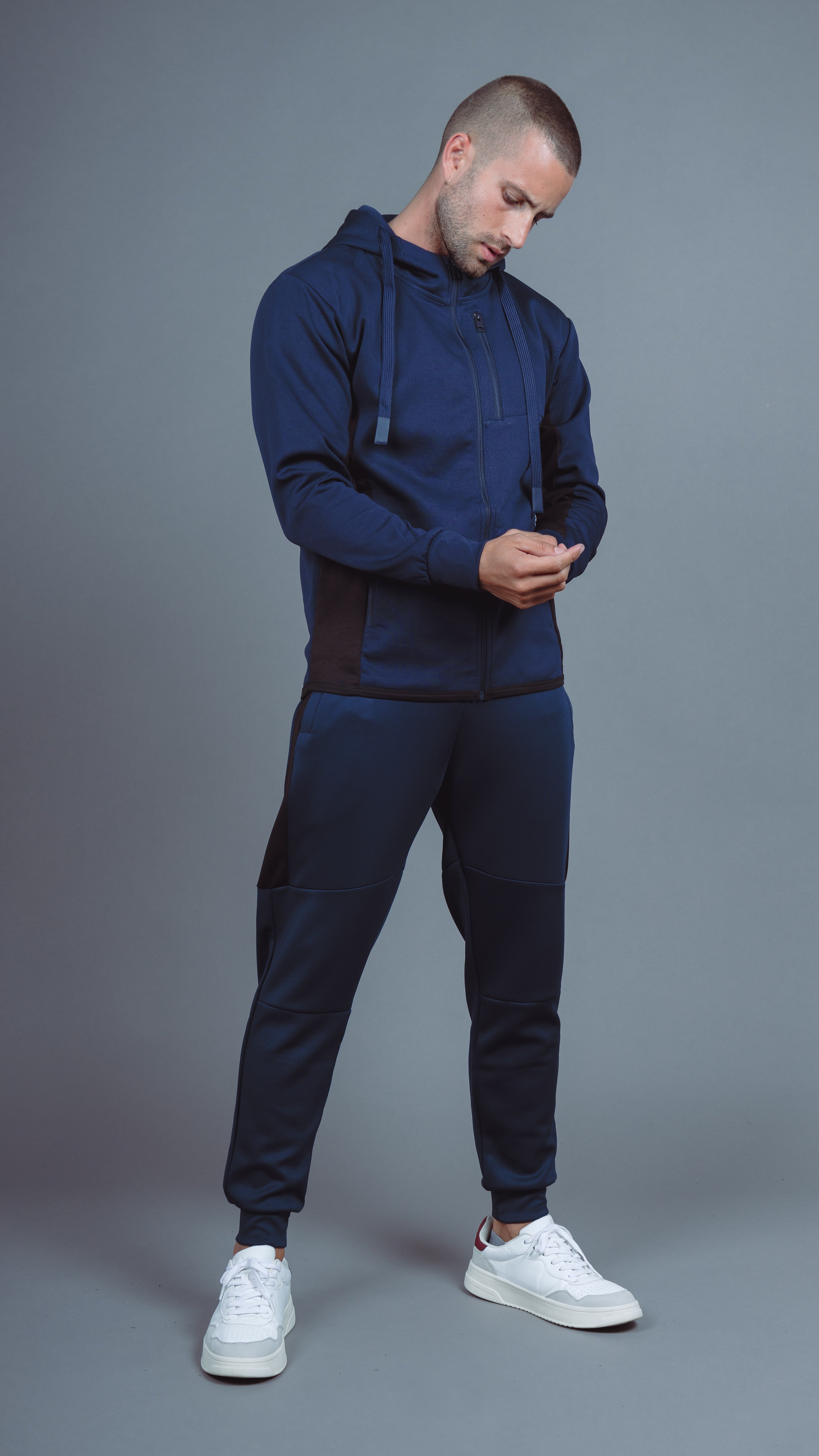 Ensemble jogging & sweat zippé