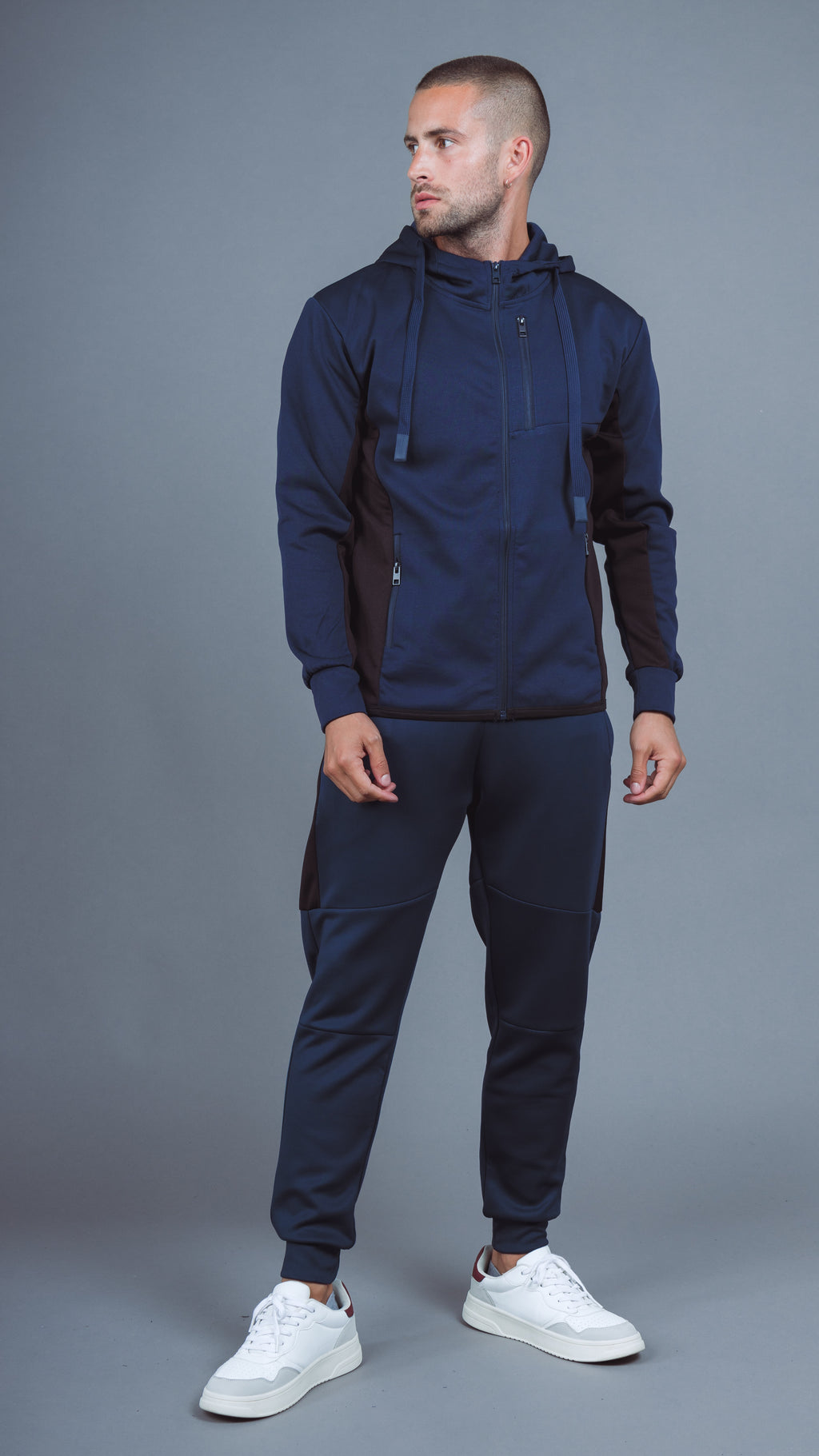 Ensemble jogging & sweat zippé