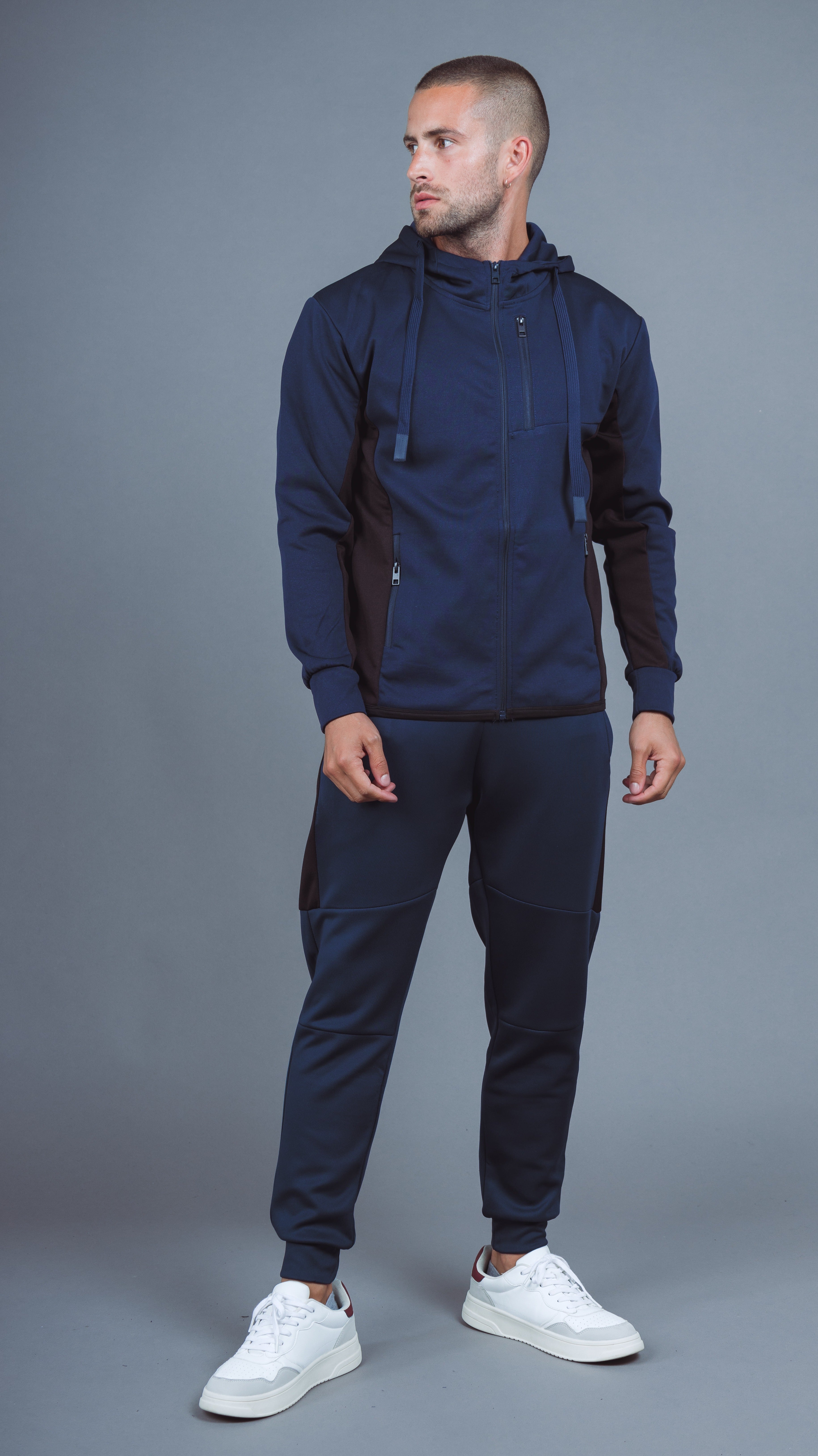 Ensemble jogging & sweat zippé