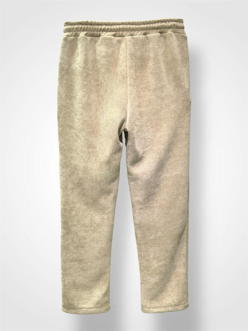 Pantalon coupe droite en velours